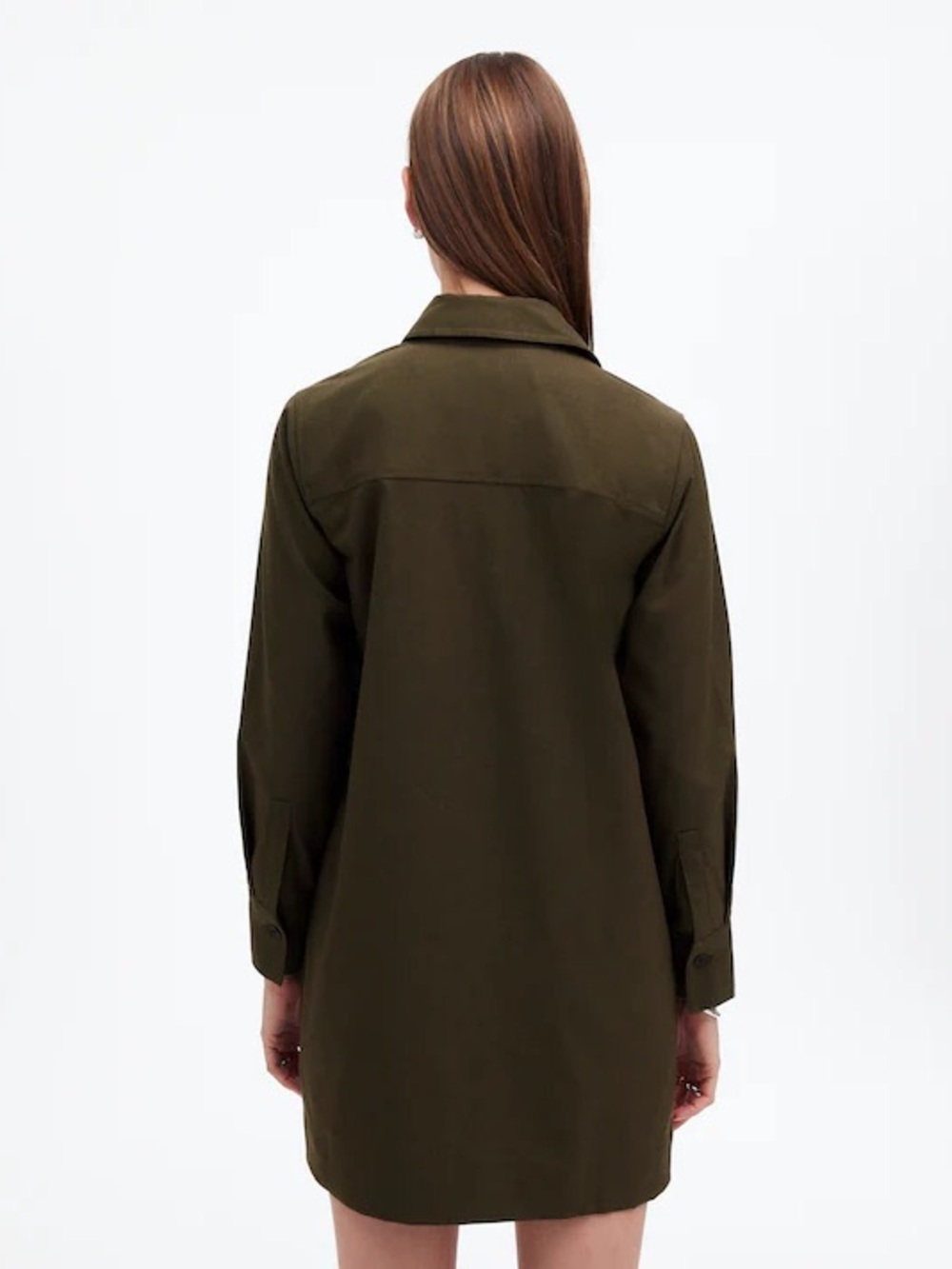 Madewell Button-Up Mini Shirtdress - Size S - Picture 4 of 9